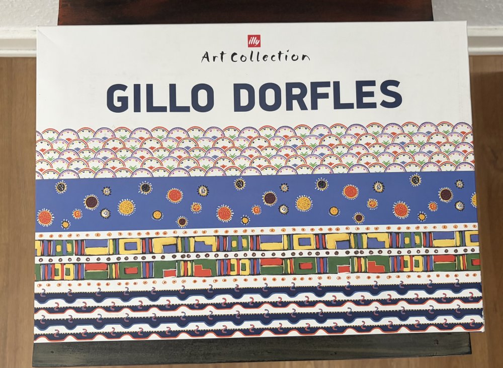 illy Art Collection Set 4 Cappuccinotassen — Gillo Dorfles, Art Collection 2015 („Set 4 tazze cappuccino Illy - Art Collection 2015 by Gillo Dorfles") — Artikel 85,00 € + Versand 6,89 €